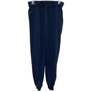 Lululemon stretch high rise jogger navy blue